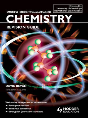 cover image of Cambridge International AS and A Level Chemistry Revision Guide